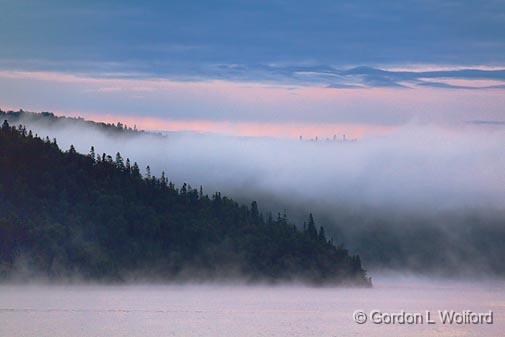 Misty Wawa Lake_03203-4.jpg - Photographed on the north shore of Lake Superior from Wawa, Ontario, Canada.